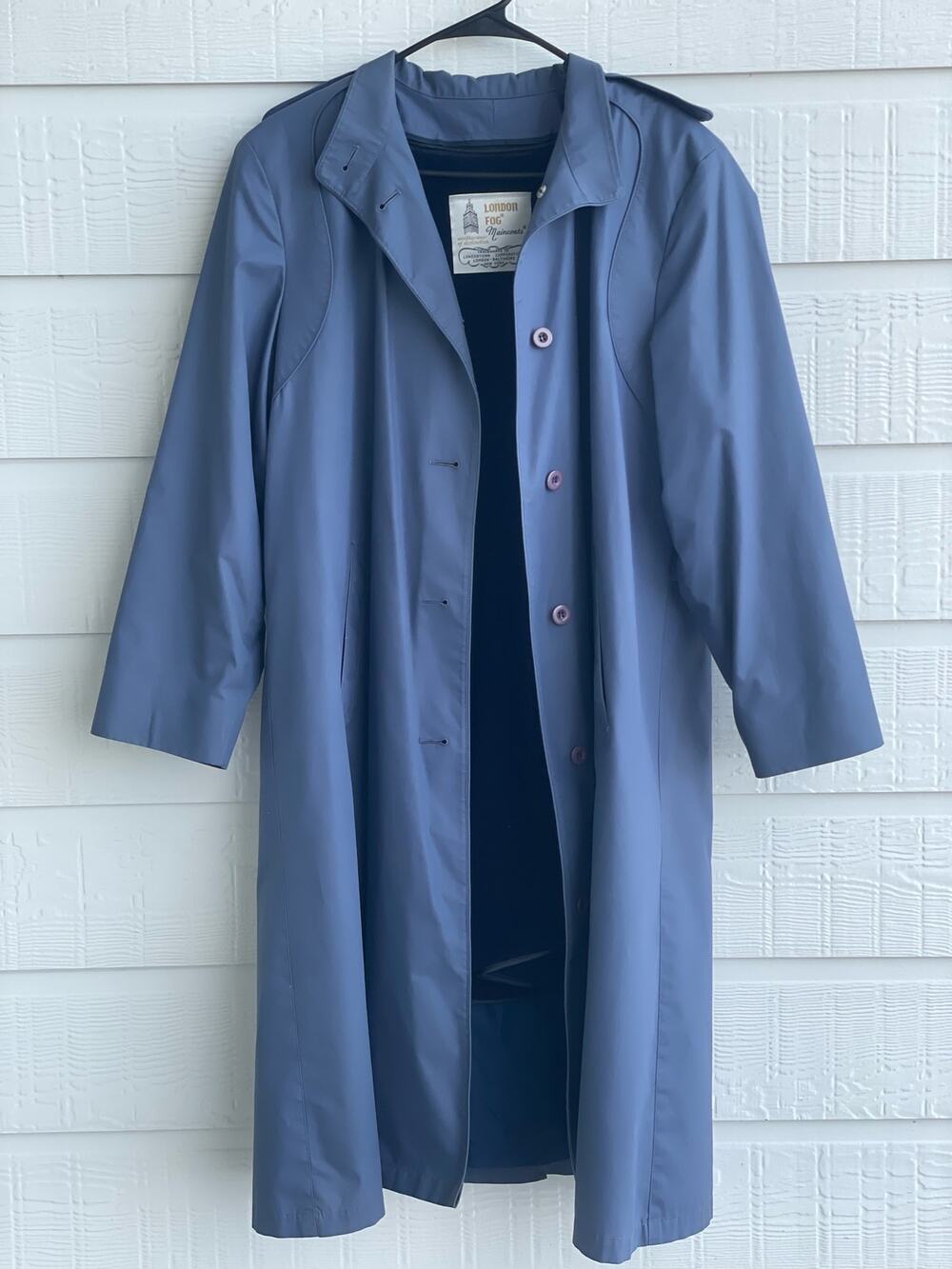 VTG London Fog ladies maincoat 14P blue